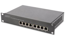 Switch Ethernet DIGITUS DN-95331 8 ports - Manageable, PoE, L2+