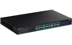 Switch Ethernet Trendnet TPE-30284 24 ports - Manageable, PoE, L2/L4