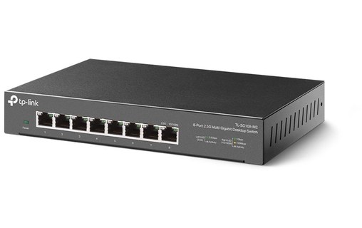 TP-Link TL-SG108-M2 commutateur réseau Non-géré 2.5G Ethernet (100/1000/2500) No