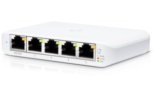 Switch Ethernet UBIQUITI UniFi USW Flex Mini 5 ports - Manageable, PoE, L2