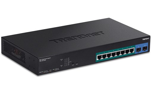 Switch Ethernet Trendnet TPE-1021WS 8 ports - Manageable, PoE, L2/L3/L4