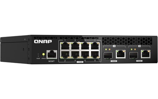 Switch Ethernet Qnap QSW-M2108R-2C 8 ports - 2,5 GbE, Manageable, PoE, L2