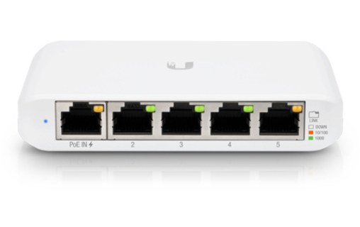 Switch Ethernet UBIQUITI UniFi USW Flex Mini 5 ports - Manageable, PoE, L2