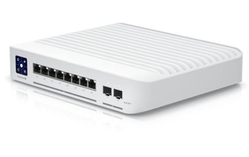 Switch Ethernet UBIQUITI UniFi prise 8 ports - 2,5 GbE, Manageable, PoE