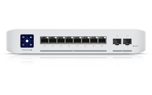 Switch Ethernet UBIQUITI UniFi prise 8 ports - 2,5 GbE, Manageable, PoE