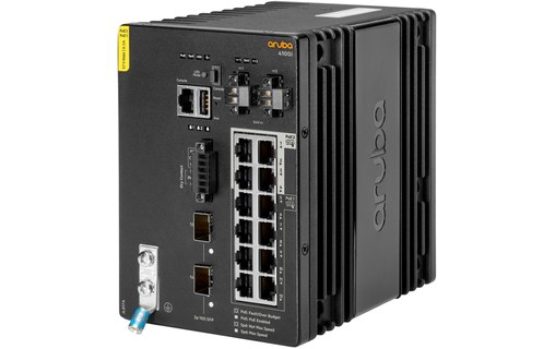 Switch Ethernet Aruba 4100i 12 ports - Manageable, PoE, L2