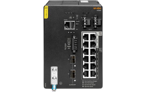 Switch Ethernet Aruba 4100i 12 ports - Manageable, PoE, L2