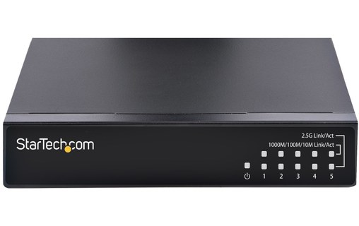 StarTech.com Commutateur 2.5G non géré - Commutateur Gigabit à 5 ports - Commuta