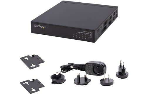 StarTech.com Commutateur 2.5G non géré - Commutateur Gigabit à 5 ports - Commuta
