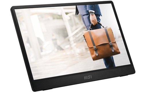 Écran 15,6" MSI PRO MP161DE E2 - USB-C/Mini HDMI
