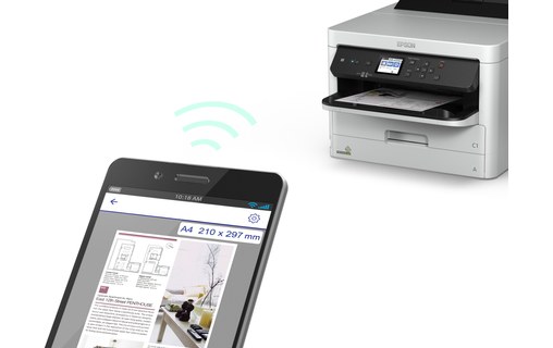 Imprimante jet d'encre Epson WorkForce Pro WF-C5210DW - WiFi, AirPrint