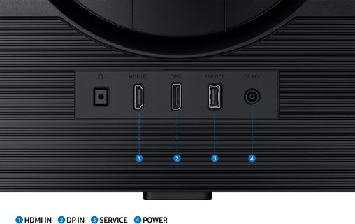 Écran Gaming 32" Samsung Odyssey G5 G50D - 180 Hz