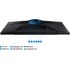 Écran Gaming 32" Samsung Odyssey S32CG510EU - 165 Hz HDMI/DisplayPort/DVI