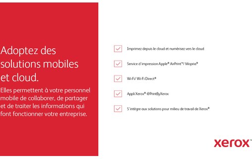 Imprimante laser Xerox B310 - WiFi, AirPrint