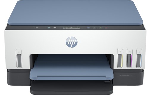 Imprimante multifonction HP Smart Tank 675 - WiFi, AirPrint, Bluetooth