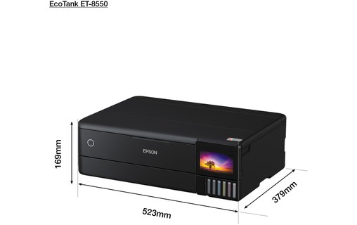 Imprimante multifonction Epson EcoTank ET-8550 / C11CJ21401 - WiFi, AirPrint