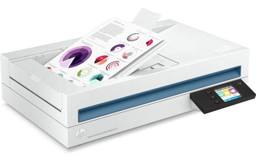 Scanner à plat HP Scanjet Enterprise Flow N6600 fnw1 / 20G08A#B19