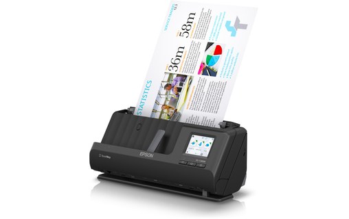 Scanner à défilement Epson ES-C380W / B11B269401 - WiFi