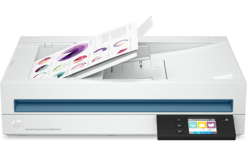 Scanner à plat HP Scanjet Enterprise Flow N6600 fnw1 / 20G08A#B19