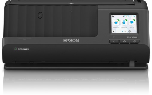 Scanner à défilement Epson ES-C380W / B11B269401 - WiFi