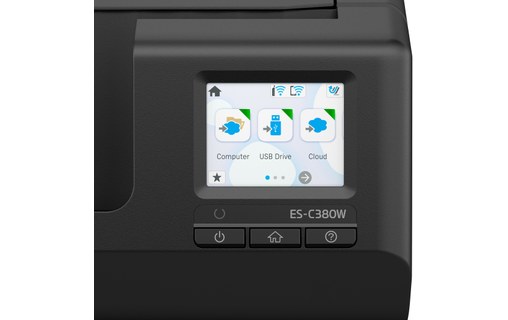 Scanner à défilement Epson ES-C380W / B11B269401 - WiFi