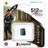 Carte microSDXC Kingston Canvas Go Plus 512 Go, UHS-I, V30