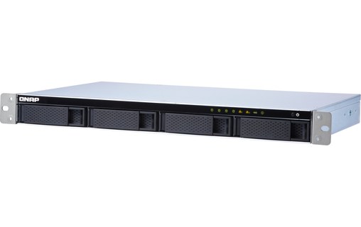 QNAP TS-431XeU Alpine AL-314 Ethernet/LAN Rack (1 U) Noir, Acier inoxydable NAS