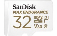 Carte microSDHC SanDisk Max Endurance 32 Go, UHS-I, V30