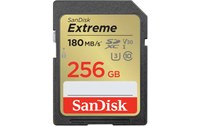 Carte SDXC SanDisk Extreme 256 Go, UHS-I, V30