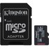 Carte microSDHC Kingston Industrial 32 Go avec adaptateur SD, UHS-I, V30