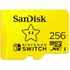 Carte microSDXC SanDisk pour Nintendo Switch (sous licence) 256 Go, UHS-I
