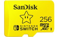 Carte microSDXC SanDisk pour Nintendo Switch (sous licence) 256 Go, UHS-I