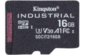 Carte microSDHC Kingston Industrial 16 Go, UHS-I, V30