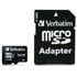 Carte microSDHC Verbatim Premium 16 Go avec adaptateur SD
