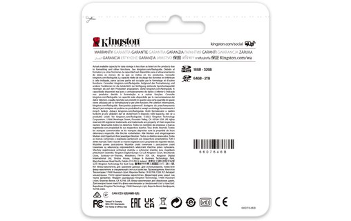 Carte SDXC Kingston Canvas React Plus 256 Go, UHS-II, V90