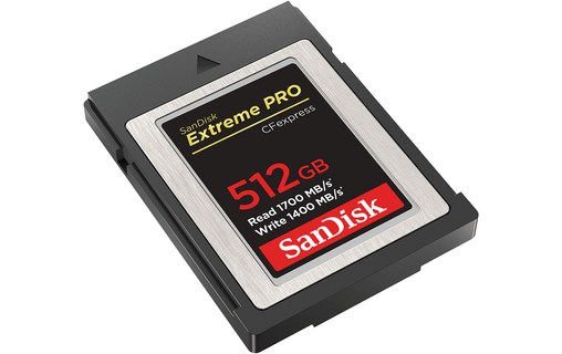 Carte CFexpress SanDisk Extreme Pro 512 Go