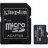 Carte microSDHC Kingston Industrial 8 Go avec adaptateur SD, UHS-I, V30