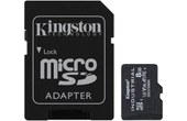 Carte microSDHC Kingston Industrial 8 Go avec adaptateur SD, UHS-I, V30