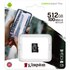 Carte microSDXC Kingston Canvas Select Plus 512 Go, UHS-I, V30