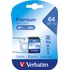 Carte SDXC Verbatim Premium 64 Go