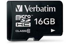 Carte microSDHC Verbatim Premium 16 Go
