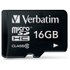 Carte microSDHC Verbatim Premium 16 Go