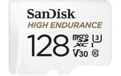 Carte microSDXC SanDisk High Endurance 128 Go avec adaptateur SD, UHS-I, V30
