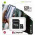Carte microSDXC Kingston Canvas Select Plus 128 Go avec adaptateur SD, UHS-I