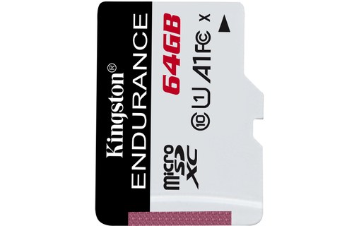 Carte microSDXC Kingston High Endurance 64 Go, UHS-I