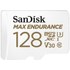 Carte microSDXC SanDisk Max Endurance 128 Go, UHS-I, V30