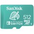 Carte microSDXC SanDisk pour Nintendo Switch (sous licence) 512 Go, UHS-I