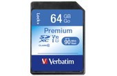 Carte SDXC Verbatim Premium 64 Go