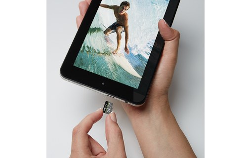 Carte microSDXC PNY PRO Elite 64 Go avec adaptateur SD, UHS-I