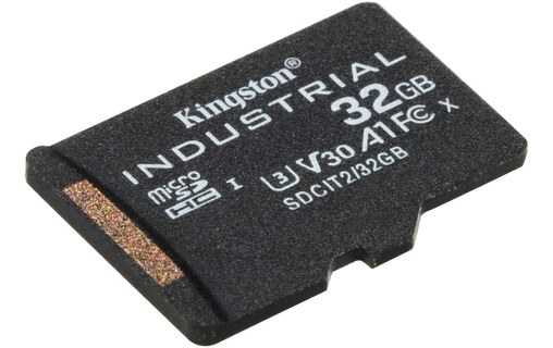 Carte microSDHC Kingston Industrial 32 Go, UHS-I, V30
